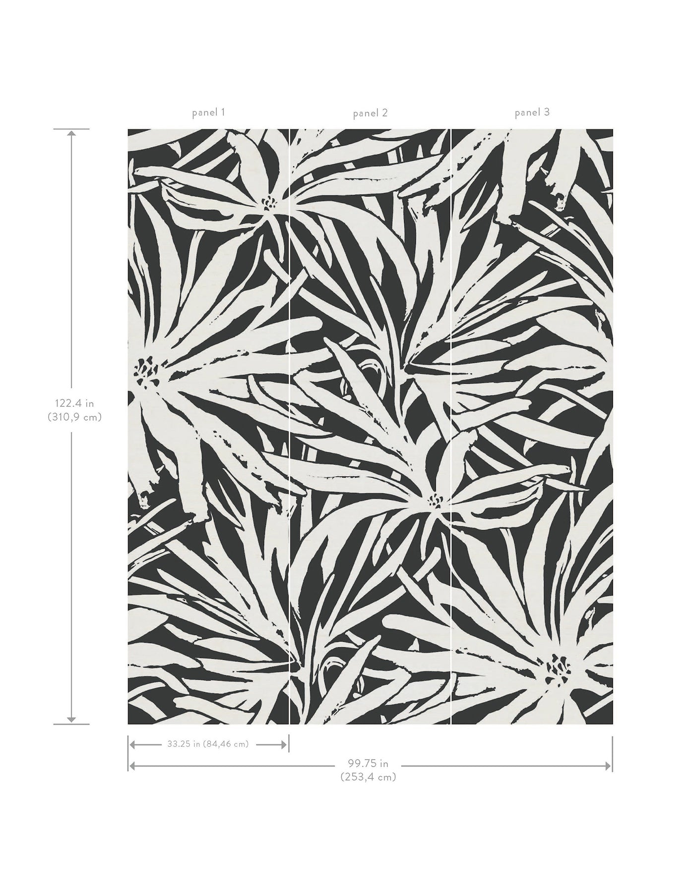 Floral Canopy Mural Wall Murals York Wallcoverings