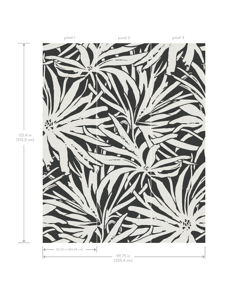 Floral Canopy Mural Wall Murals York Wallcoverings