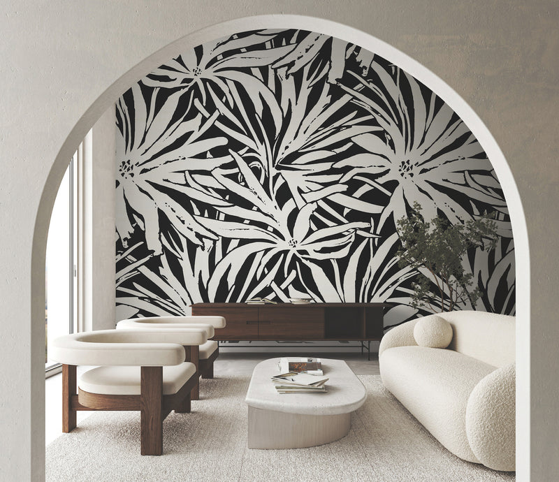 Floral Canopy Mural Wall Murals York Wallcoverings