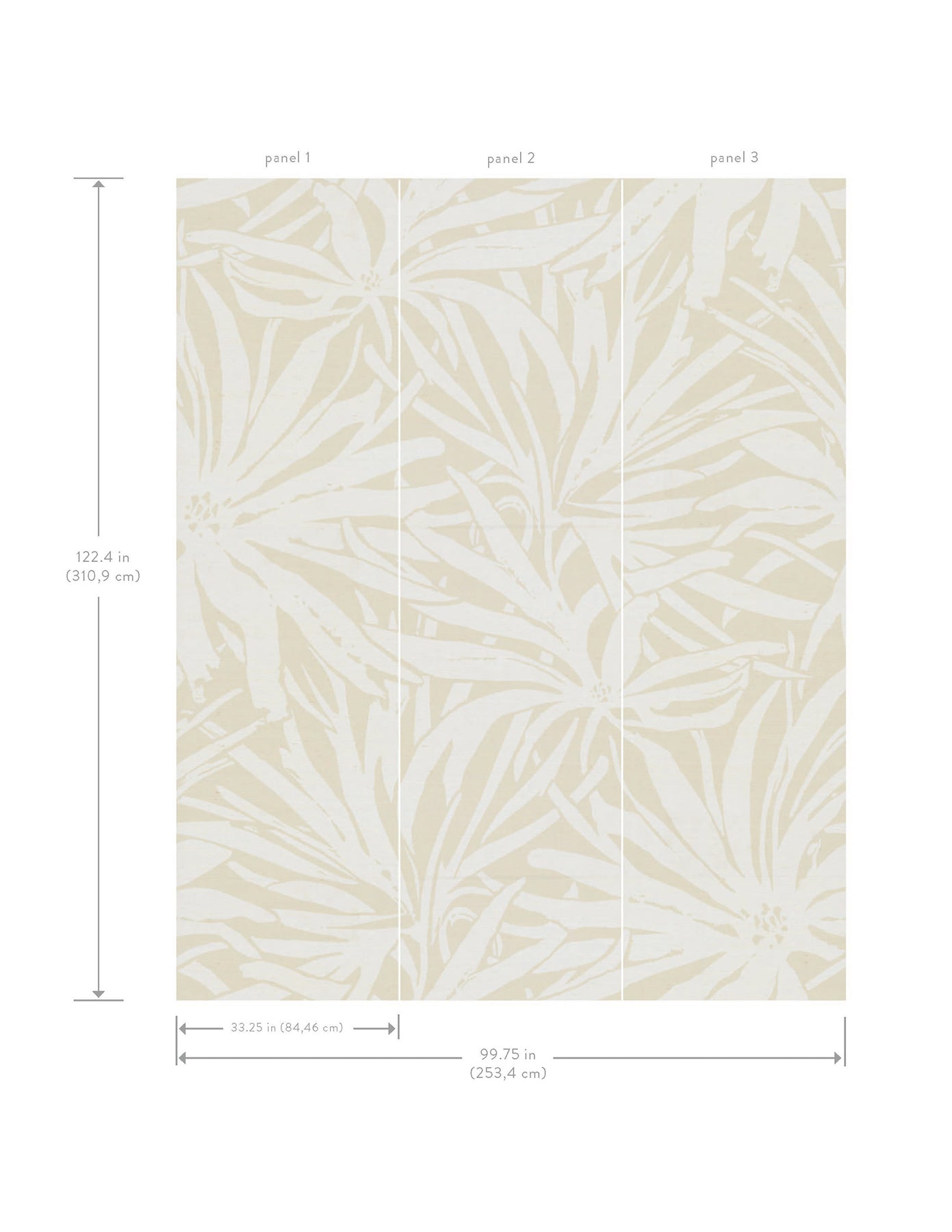 Floral Canopy Mural Wall Murals York Wallcoverings