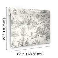 Seasons Toile Wallpaper Wallpaper York Wallcoverings   