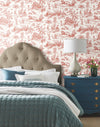 Seasons Toile Wallpaper Wallpaper York Wallcoverings   