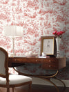 Seasons Toile Wallpaper Wallpaper York Wallcoverings   