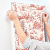 Seasons Toile Wallpaper Wallpaper York Wallcoverings   