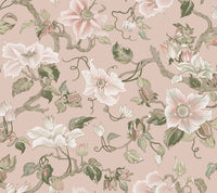 Marguerite Vine Wallpaper Wallpaper Ronald Redding Roll Blush 