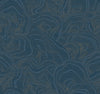 Geodes Wallpaper Wallpaper Ronald Redding Roll Navy 