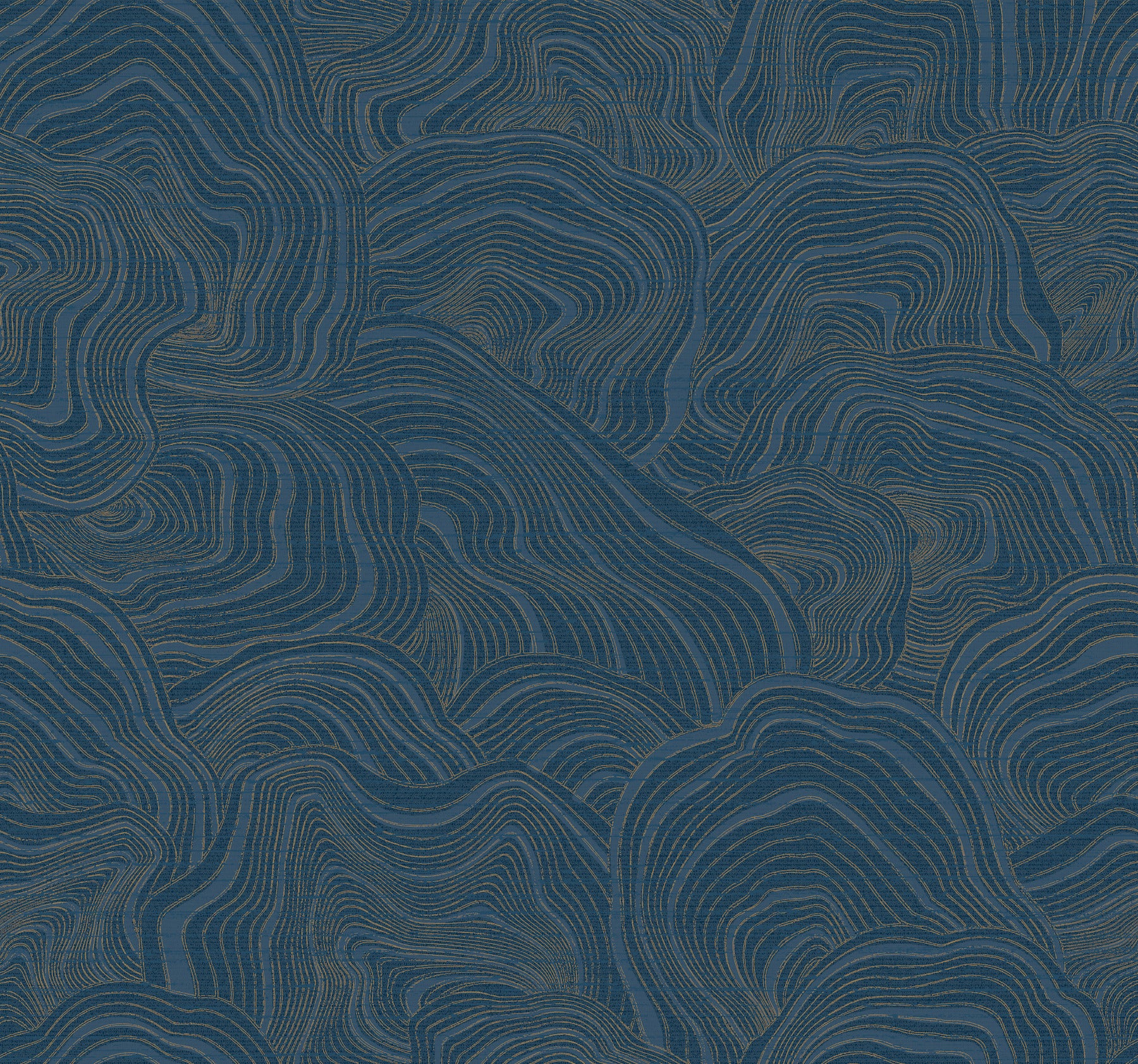 Geodes Wallpaper Wallpaper Ronald Redding Roll Navy 