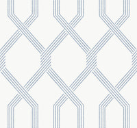 Palisade Wallpaper Wallpaper Ronald Redding Roll Blue 