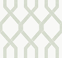 Palisade Wallpaper Wallpaper Ronald Redding Roll Green 