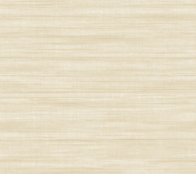 Brushed Linen Wallpaper Wallpaper Ronald Redding Roll Ivory 