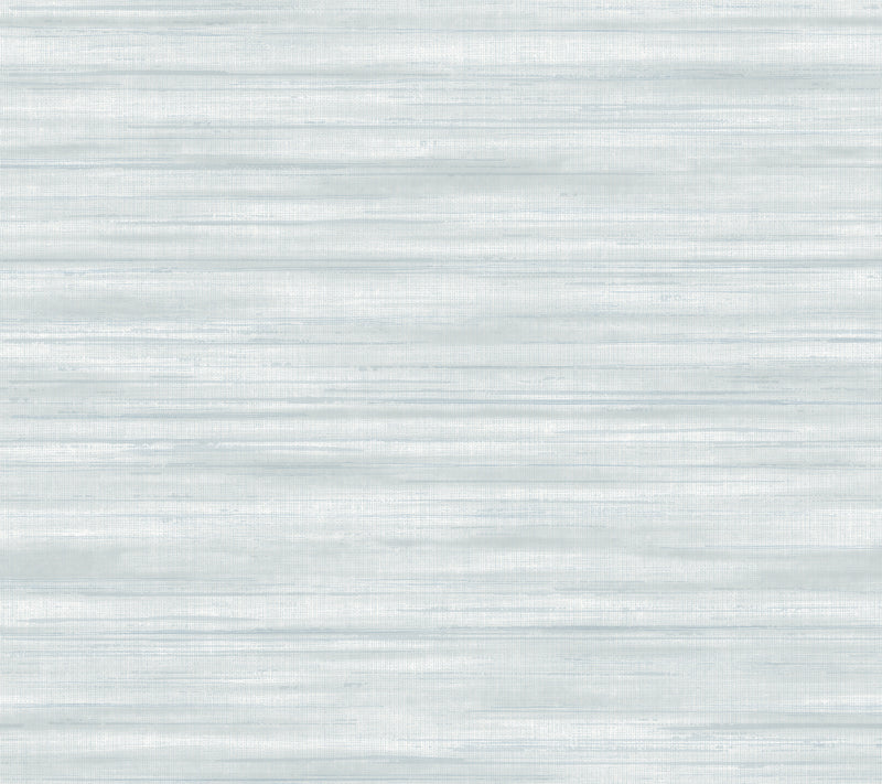 Brushed Linen Wallpaper Wallpaper Ronald Redding Roll Light Blue 