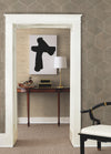 Hexagram Wood Veneer Wallpaper Wallpaper Ronald Redding Designs   