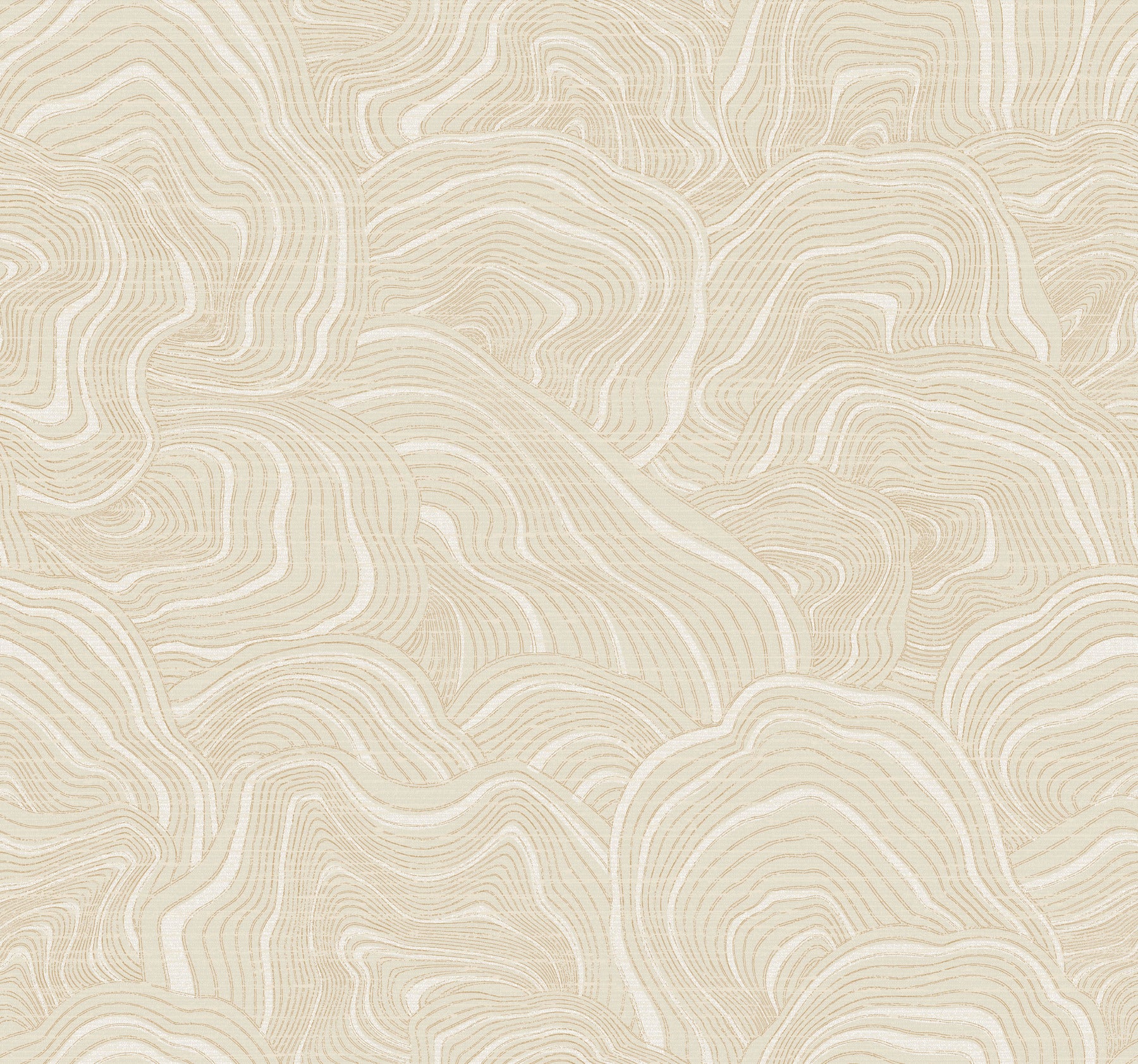 Geodes Wallpaper Wallpaper Ronald Redding Roll Cream 