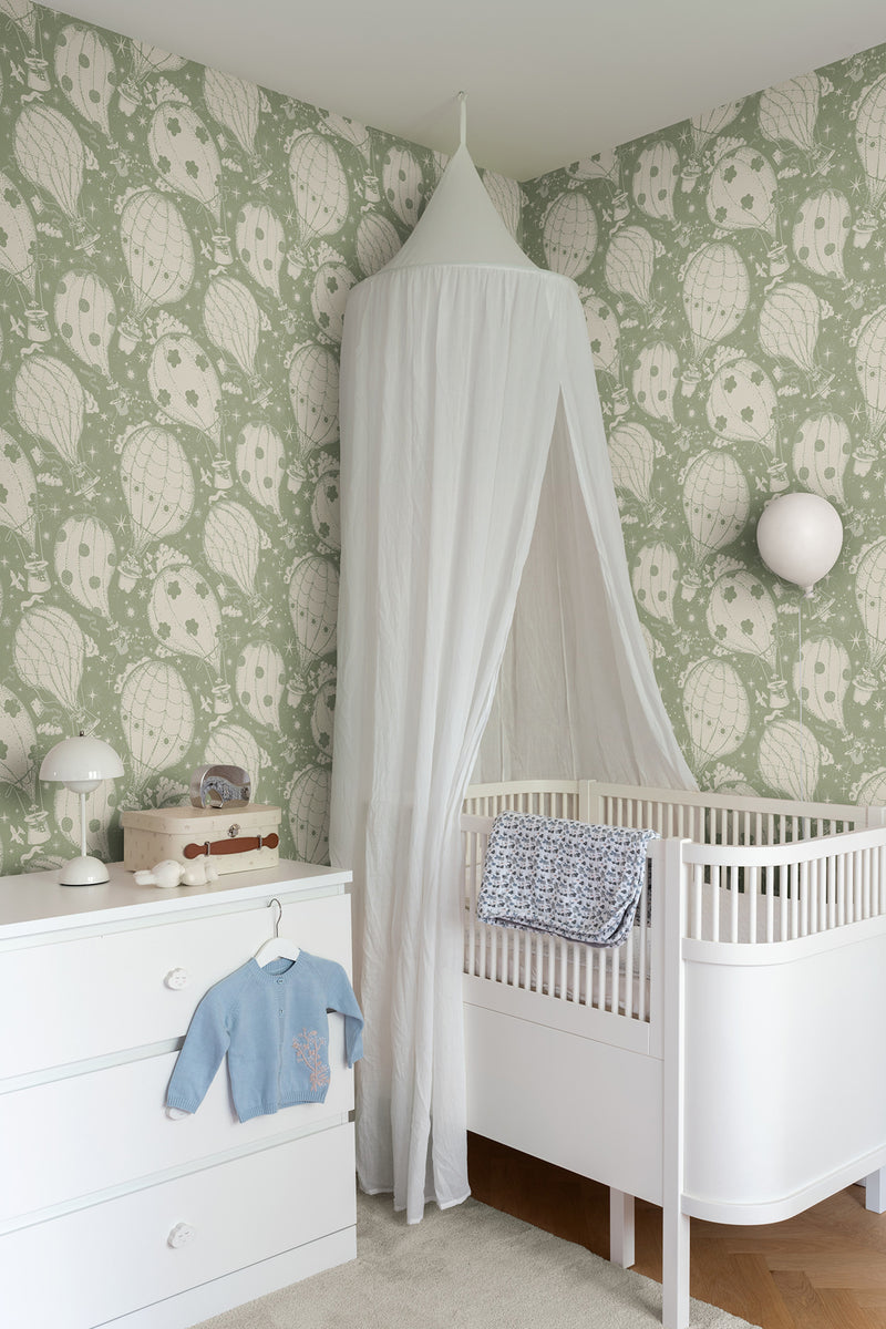 Ballongerna Wallpaper Wallpaper York Wallcoverings