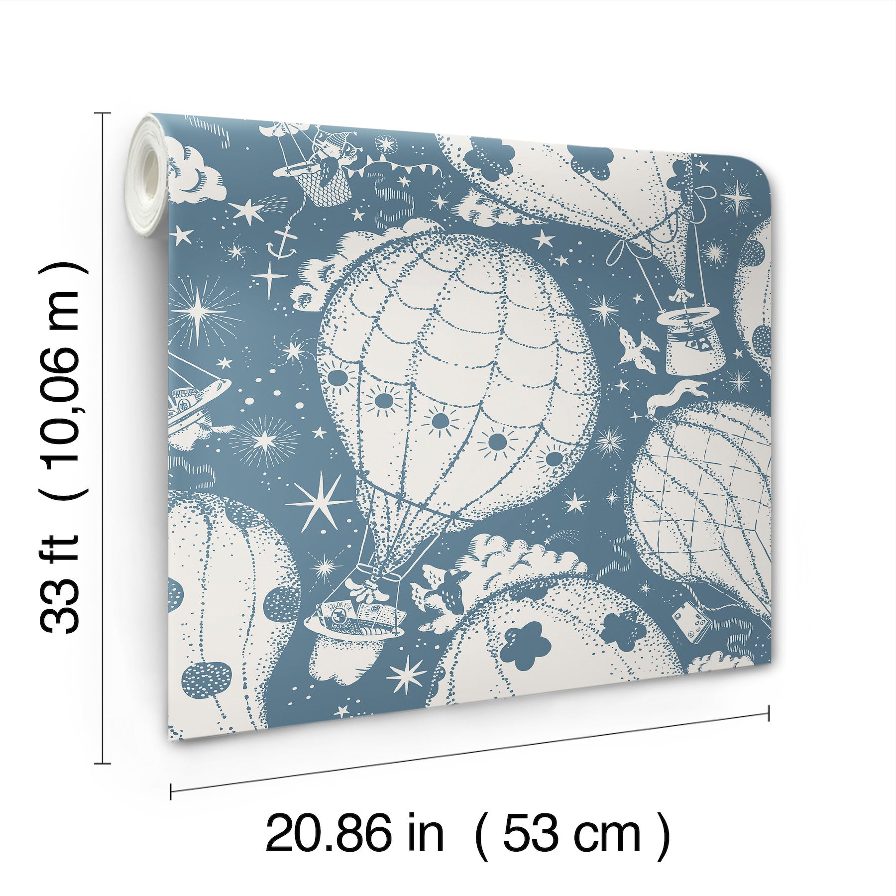 Ballongerna Wallpaper Wallpaper York Wallcoverings