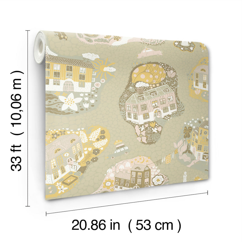 Staden Wallpaper Wallpaper York Wallcoverings