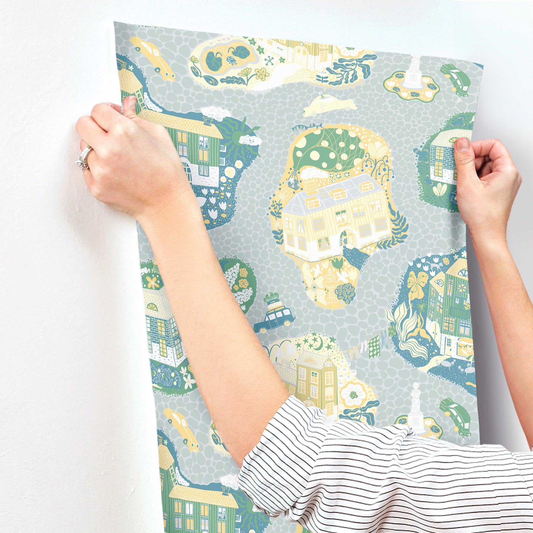 Staden Wallpaper Wallpaper York Wallcoverings