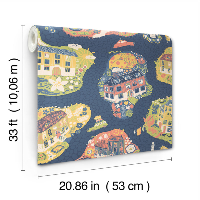 Staden Wallpaper Wallpaper York Wallcoverings