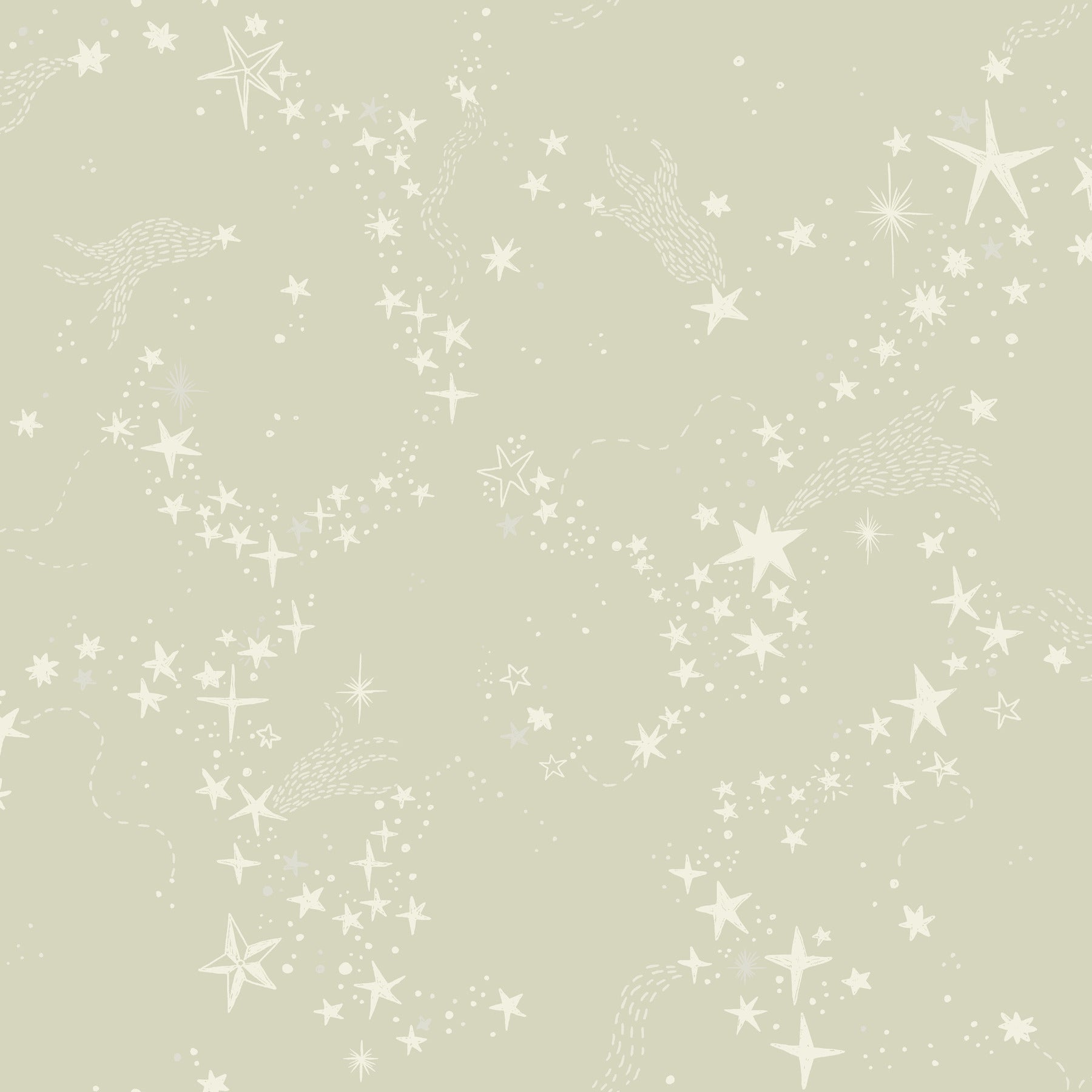 Stjärnhimmel Wallpaper Wallpaper York Wallcoverings Roll Light Green