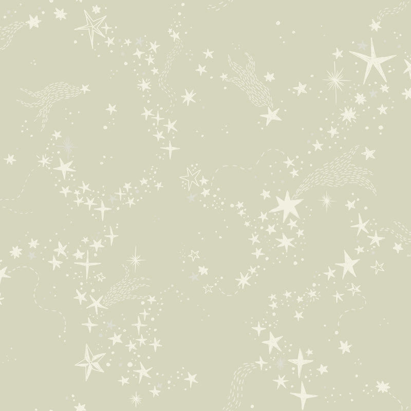 Stjärnhimmel Wallpaper Wallpaper York Wallcoverings Roll Light Green