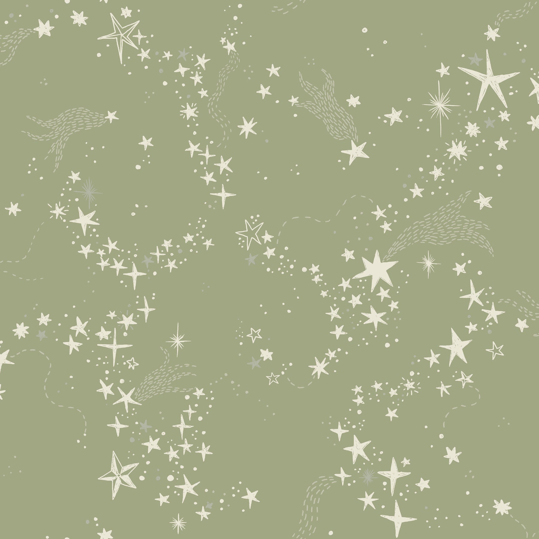 Stjärnhimmel Wallpaper Wallpaper York Wallcoverings Roll Green