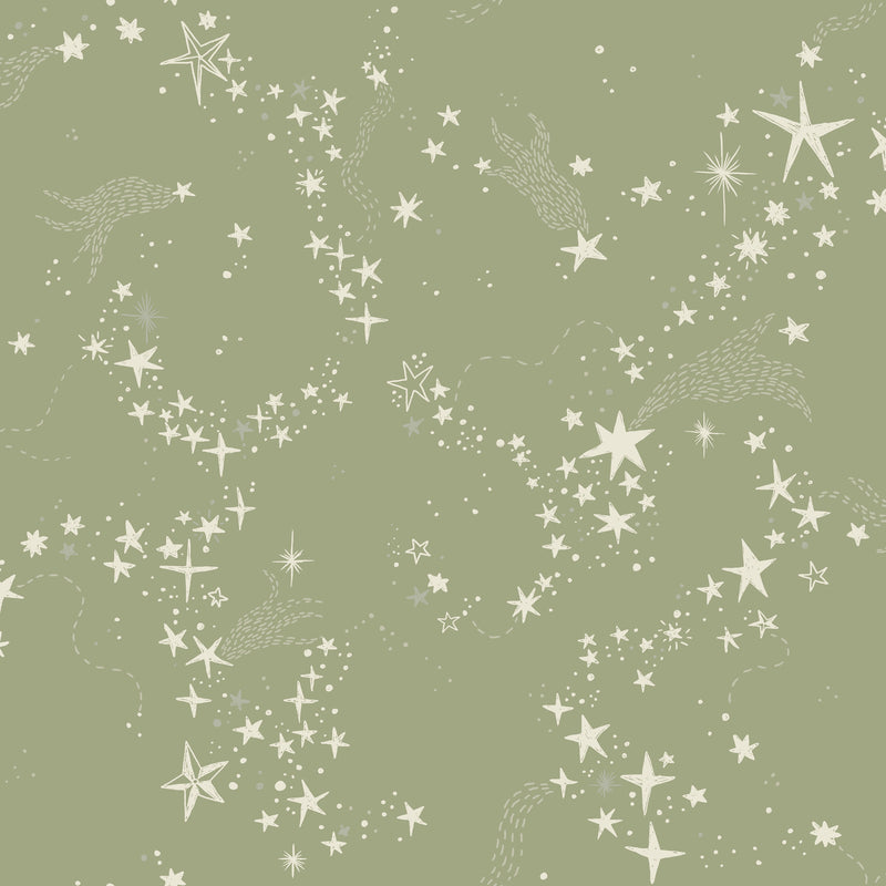 Stjärnhimmel Wallpaper Wallpaper York Wallcoverings Roll Green