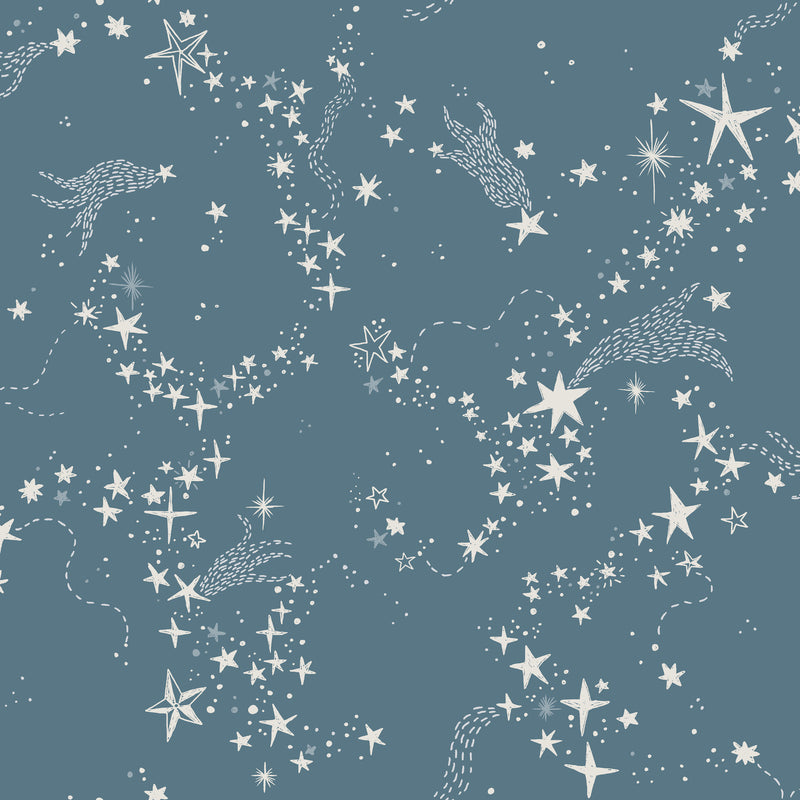 Stjärnhimmel Wallpaper Wallpaper York Wallcoverings Roll Dark Blue