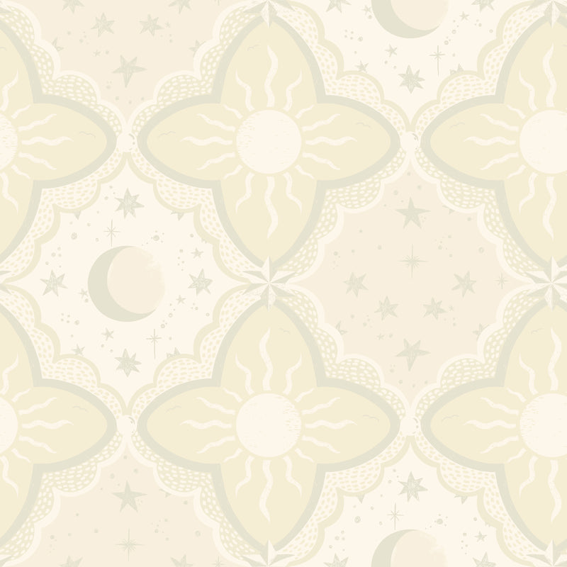 Sol & Måne Wallpaper Wallpaper York Wallcoverings Roll Beige