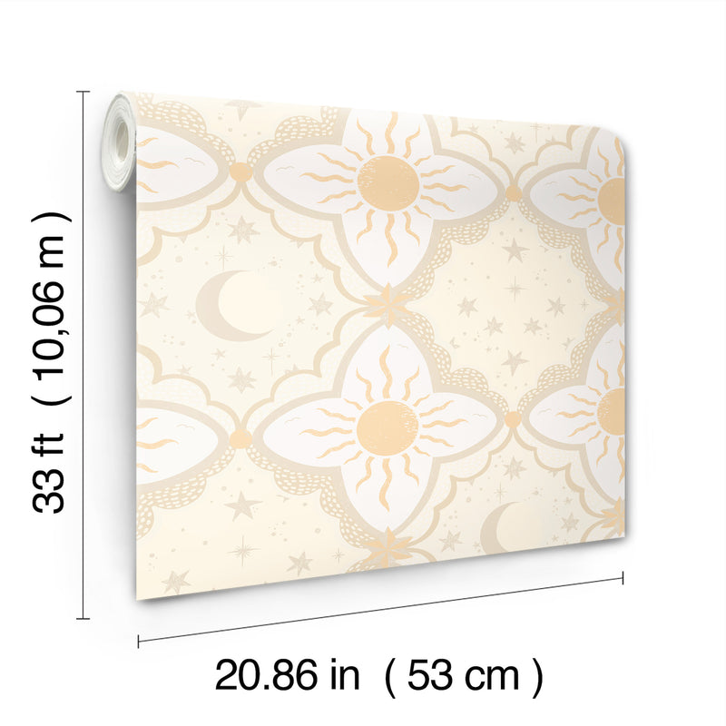 Sol & Måne Wallpaper Wallpaper York Wallcoverings