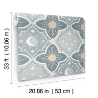 Sol & Måne Wallpaper Wallpaper York Wallcoverings