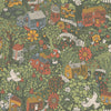 Bygga Bo Wallpaper Wallpaper York Wallcoverings Roll Dark Green