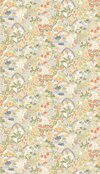 Tåget Mural Wallpaper York Wallcoverings Each Light Green