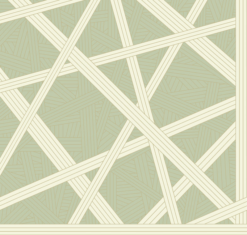 Nastri Wallpaper Wallpaper Missoni Double Roll Green 