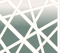 Nastri Wall Mural Mural Missoni Double Roll Green 