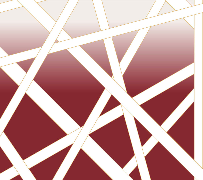 Nastri Wall Mural Mural Missoni Double Roll Red 