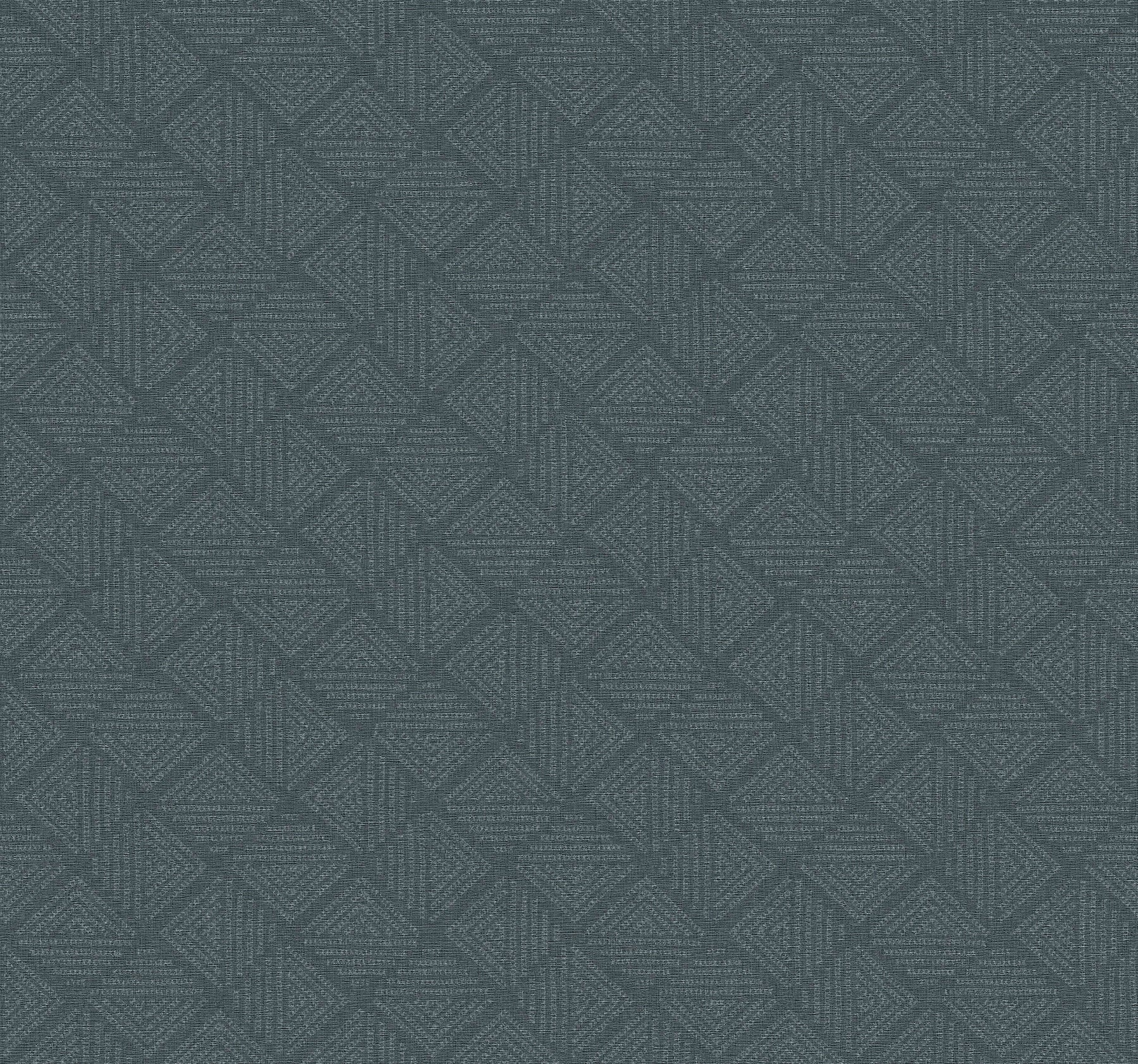 Center Square Wallpaper Wallpaper York Yard Indigo