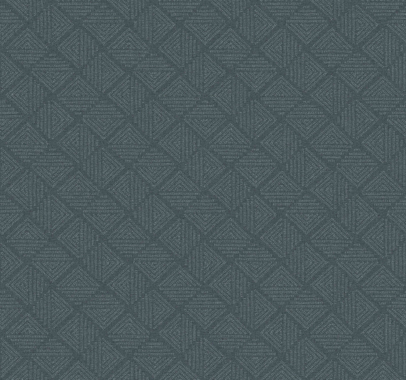 Center Square Wallpaper Wallpaper York Yard Indigo