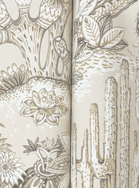 Lotus Land Cacti Wallpaper York Wallcoverings   