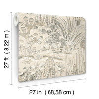 Lotus Land Cacti Wallpaper York Wallcoverings   