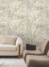 Lotus Land Cacti Wallpaper York Wallcoverings   