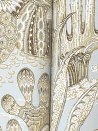 Lotus Land Cacti Wallpaper York Wallcoverings   