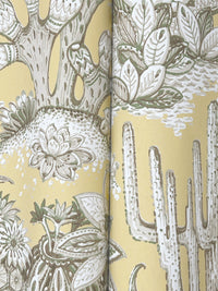 Lotus Land Cacti Wallpaper York Wallcoverings   
