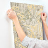 Lotus Land Cacti Wallpaper York Wallcoverings   