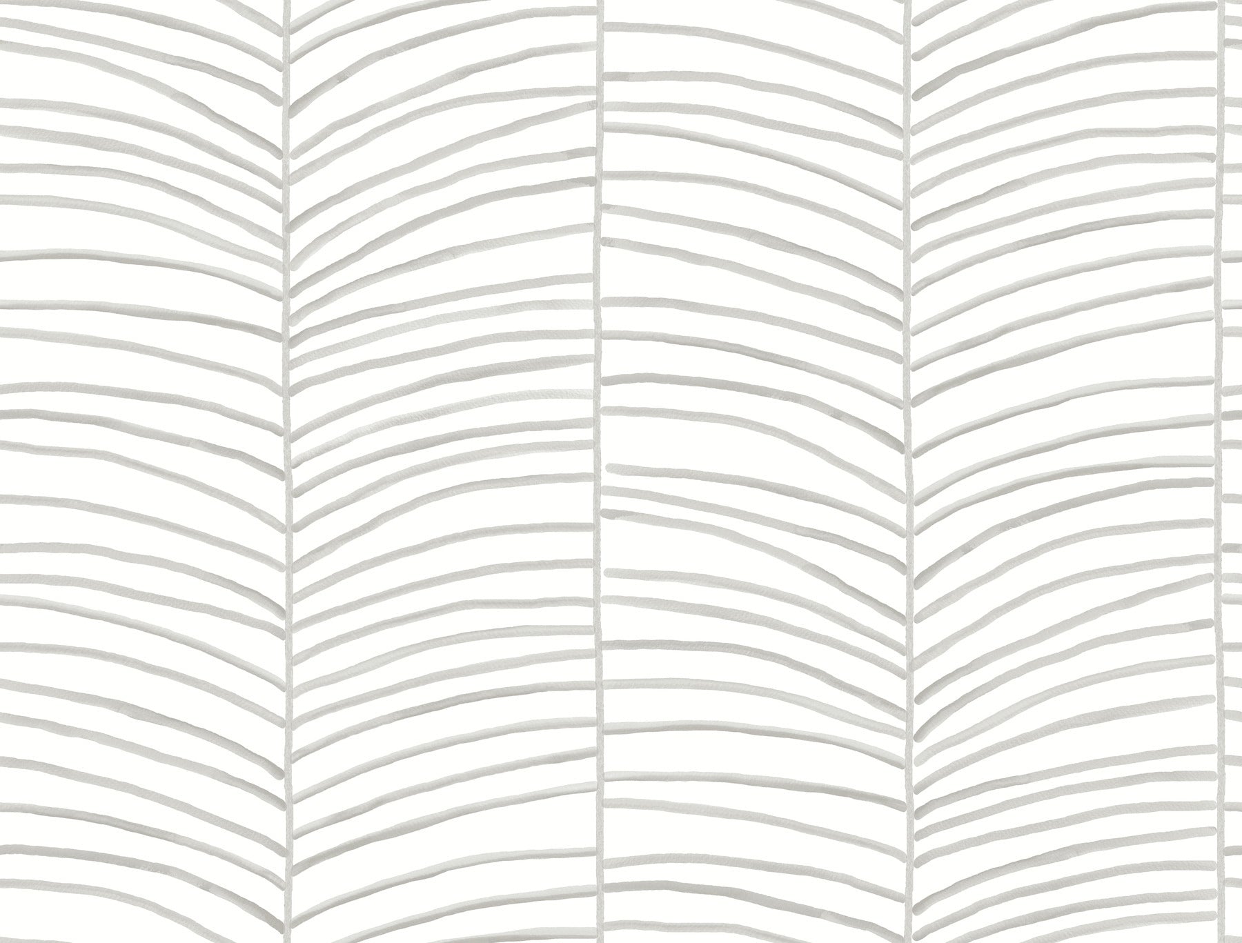 Cascade Palm Chevron Wallpaper York Wallcoverings Double Roll Fog 