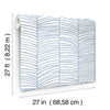 Cascade Palm Chevron Wallpaper York Wallcoverings   