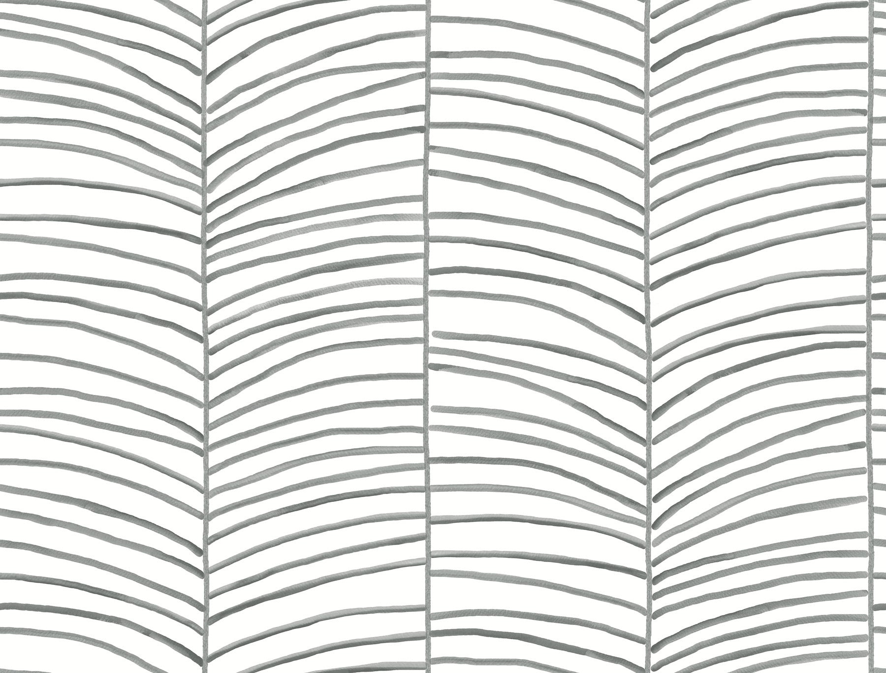 Cascade Palm Chevron Wallpaper York Wallcoverings Double Roll Onyx 