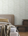 Cascade Palm Chevron Wallpaper York Wallcoverings   