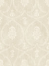 Royal Damask Wallpaper Wallpaper Ronald Redding Double Roll Beige 