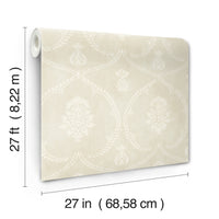 Royal Damask Wallpaper Wallpaper Ronald Redding   