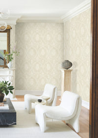 Royal Damask Wallpaper Wallpaper Ronald Redding   